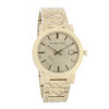 Burberry The City Unisex Gold Tone Steel Quartz Watch BU9038