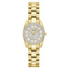 Bulova Gold Tone White Dial Stainless Steel Crystal Quartz Women's Watch 98L315