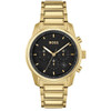 Hugo Boss Trace Men's Black Dial Stainless Steel Quartz Watch 1514006