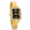 Citizen Eco-Drive Silhouette Women's Crystal Gold Tone PVD Watch EM0982-54E