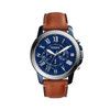 Fossil Grant Men's Chronograph Blue Dial Quartz Watch FS5151