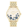 Coach Women's Elliot Gold-Tone Floral Dial Quartz Watch 14504517