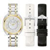 Bulova Duality White Mother of Pearl Gift Set Quartz Watch 98X134