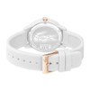 Lacoste 12.12 Women's White Silicone Strap Quartz Watch 2001211