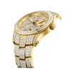 JBW Jet Setter Men's RESERVE GMT Chandelier Diamond Quartz Watch R6370D