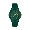 Lacoste 12.12 Men's Green Dial Silicone Strap Quartz Watch 2011445