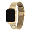Coach Gold-Tone Stainless Steel Mesh Apple Watch Strap 38/40/41mm 14700255