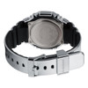 Casio G-Steel Fine Metallic Series Silver-Tone Silicone Strap Watch GM2100YM-8A