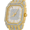 Bulova Octava Men's Gold-Tone Stainless Steel Crystal Quartz Watch 98A295