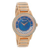 Bulova Women's TurnStyle Rose Gold Plated Stainless Steel Quartz Watch 98L247