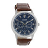 Citizen Eco Drive Men's Corso Multifunction Brown Strap Watch BU2070-12L