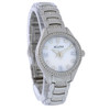 Bulova Women's Crystal Stainless Steel MOP Dial Quartz Watch 96L311