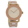 Movado Bold Women's Ceramic Rose Gold Tone Swiss Quartz Watch 3600639