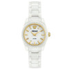 Versace DV One Mini Women's Quartz White Dial Ceramic Watch VE9F00224