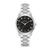 Bulova Diamond Women's Black Dial Quartz Watch 96P236