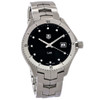 Tag Heuer Link Mens Diamond Black Dial Swiss Quartz Watch WAT1112.BA0950