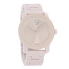 Movado Bold Women's Ceramic Blush Dial Swiss Quartz Watch 3600536