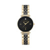 Anne Klein Diamond Collection Women's Black Dial Quartz Watch AK/3158BKBG
