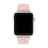 Coach 14700297 Women's Pink Silicone Apple Watch Strap 38/40/41/42mm