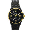 Bulova Marine Star Men's Diamond Black ION PVD Stainless Quartz Watch 98D176