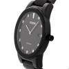 Citizen Eco-Drive Men's Axiom Series Diamond Black Ion Bracelet Watch AU1065-58G
