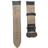 Bulova Black Leather Alligator Grain Padded Watch Band 22mm 13704181