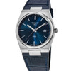 Tissot PRX Quartz Blue Dial Leather Strap Men's Watch - T137.410.16.041.00