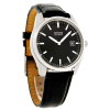Citizen Eco-Drive Men's Stainless Steel Black Leather Strap Watch - AU1040-08E
