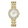 Bulova Crystal Women's Mother of Pearl Dial Quartz Watch - 98X138