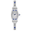 Bulova Miss America Women's Quartz Silver Dial Watch - 96L340