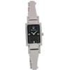 Bulova Diamond Women's Stainless Steel Black MOP Dial Quartz Watch - 96P209