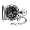 James Michael Men's Skeleton Dial Hand-Wind Pocket Watch - PMA011016W