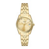 Fossil Scarlette Women's Gold Dial Quartz Watch ES5338