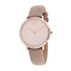 Movado Men's Pink Dial Quartz Watch 0607346