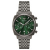 Emporio Armani Carlo Men's Chronograph Green Dial Quartz Watch AR11689