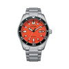 Citizen Eco-Drive Men's Orange Dial Quartz Watch AW1760-81X