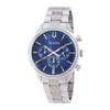 Bulova Classic Men's Blue Dial Quartz Chronograph Watch 96A324