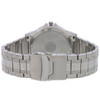 Bulova Men's Crystal Silver Dial Stainless Steel Quartz Watch 96K114