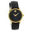 Movado Museum Women's Classic Black Dial Swiss Quartz Watch 0607275
