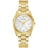 Bulova Surveyor Women's MOP Diamond Dial Gold-Tone Quartz Watch 97P172