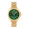 Coach Kitt Women's Gold-Tone Green Dial Quartz Watch 14504535