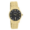 Bulova Diamond Men's Gold Plated Stainless Steel Quartz Watch 97D108