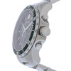 Movado Series 800 Men's Stainless Green Dial Quartz Chronograph Watch 2600179
