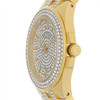 Bulova Men's Gold-Tone Crystal Quartz Watch and Necklace Set 98K102