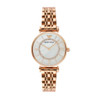 Emporio Armani Women's Gianni T-Bar White MOP Dial Quartz Watch AR1909