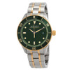 Movado Men's Heritage Green Dial Quartz Watch 3650127