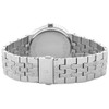 Bulova Men's Crystal Stainless Steel Black Dial Quartz Watch Set 96K110