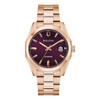 Bulova Surveyor Men's Purple Dial Automatic Watch 97B234