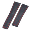 TAG Heuer FC6237 Grand Carrera 22mm Black Crocodile Leather Watch Strap