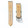 Michele Ladies 18mm Brown Sparkle Grey Leather Watch Band 301925309